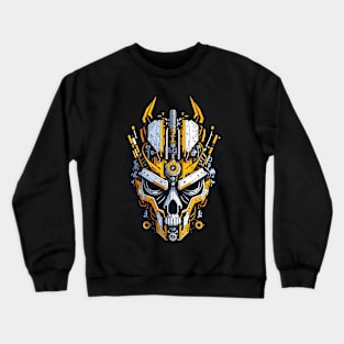 Mecha Skull S03 D41 Crewneck Sweatshirt